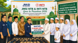 JMSI NTB-INTI NTB Serahkan Bantuan ke Ponpes di Lombok Timur